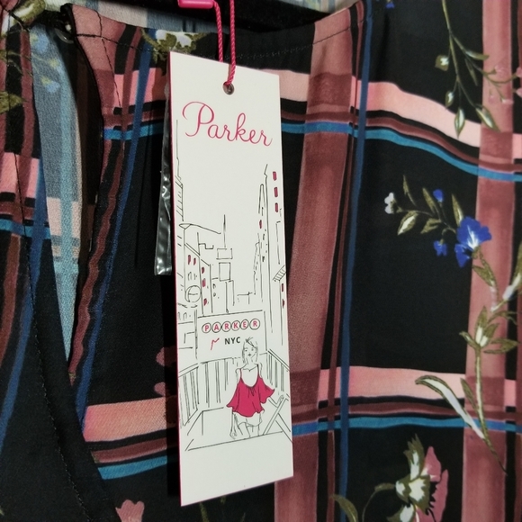 Parker | NWT Asymmetrical Lon Sleeve Dress - Picture 5 of 12